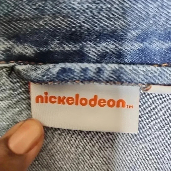 NICKELODEON Rugrats Denim Oversized jacket. Size small - Picture 4 of 9